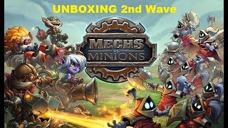 Mech vs Minions  2nd Wave  Unboxing [upl. by Thorlay919]