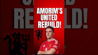 MANCHESTER UNITED REBUILD manchesterunited manunited championsleague soccer rebuild [upl. by Atiuqal]