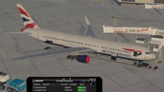 flight factor 767 startup tutorial part 1 [upl. by Petronilla]