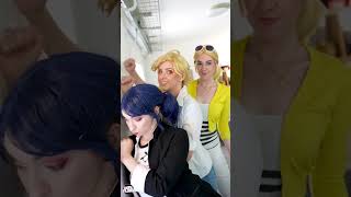 Miraculous Ladybug Cosplay Transition 👀 shorts [upl. by Gillespie]