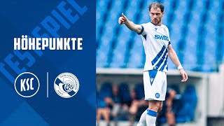 Testspielhöhepunkte KSC  Racing Strasbourg [upl. by Temp]