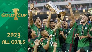 CONCACAF Gold Cup 2023  All Goals [upl. by Akenat]