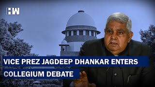 VicePresident Jagdeep Dhankar Raises Questions Over SC Undoing NJAC Act  Supreme Court [upl. by Lila137]