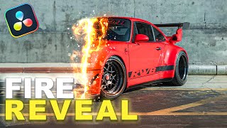 Fire REVEAL Effect  DaVinci Resolve [upl. by Droc]