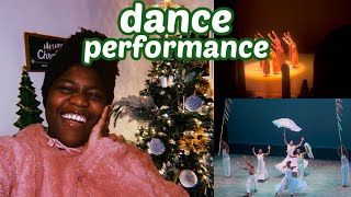 alvin ailey dance performances  vlogmas day 9 [upl. by Gardener]