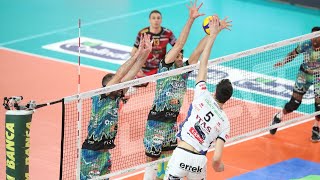 Highlights di Itas TrentinoSir Safety Conad Perugia 32 18° turno di SuperLega [upl. by Aleciram]