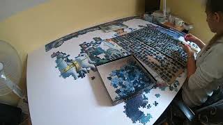 Time Lapse Puzzle Ravensburger Memorable Disney Moments Part E of 40320 [upl. by Airemaj]