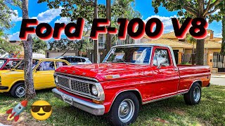 FORD F100 V8TÃO  A Mais Forte da Época 🚀😎 ford f100 fordf100 v8 fordv8 [upl. by Arluene]