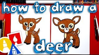 How To Draw A Baby Deer [upl. by Godard]