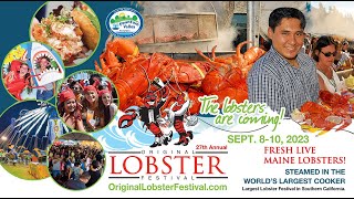 Original Lobster Festival 2023  Sept 810 2023 • Fountain Valley Sports Park [upl. by Ainahs]