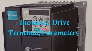 Inovance Drive MD310 Terminals use and their Control parameters inovance drive vfd acdrive [upl. by Lytsyrk734]