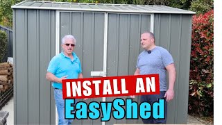 Install an Easyshed but is it Easier than an Absco Shed DIY [upl. by Iamhaj]