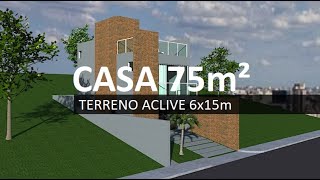 CASA DE DOIS QUARTOS E GARAGEM NO ACLIVE PEQUENO [upl. by Prebo]