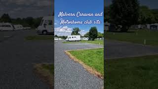 Tour of Malvern Caravan and motorhome club site [upl. by Aicilyhp]