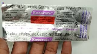 Encorate Tablet  Sodium Valproate Tablet Uses  Encorate 200 mg tablet uses  Encorate tablet uses [upl. by Oirasan57]