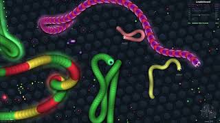 slitherio  gameplay  6166 points [upl. by Roselia]