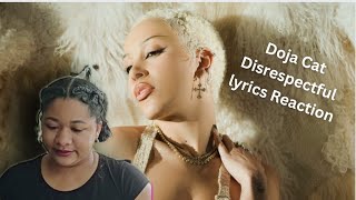 Doja Cat  Disrespectful Lyrics K and S REACTION [upl. by Ahsinuq]