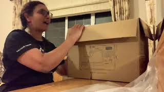 Unboxing Uten 2200 Sewing machine  Part 1 [upl. by Korenblat]