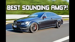 5 Minutes of RAW Mercedes AMG M156 62 NA V8 Exhaust Note  2012 Mercedes C63 AMG W204 [upl. by Ede744]