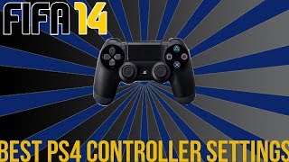 FIFA 14  Best PS4 Controller Settings [upl. by Aynik804]