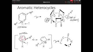 CHEMamp 262 Aromatic Heterocycles [upl. by Josiah]