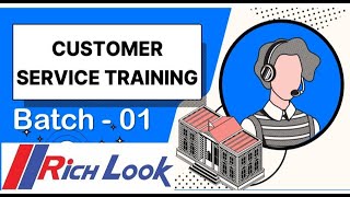 Customer Service Training for Richlook Fashion Staff Maharagama  By Deshappriya Fernando [upl. by Rhetta]