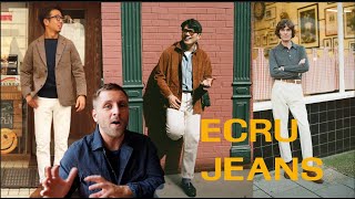 The Best Ecru Jeans for Men 2024 [upl. by Atekan948]