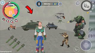 Rio Crime City Mafia Gangster  Private Warehouse and Parking Military Tank  Android Gameplay HD [upl. by Sarajane]