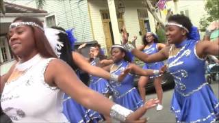 New Orleans Charter SCI High Marching Band Mardi Gras 2017 [upl. by Dru51]