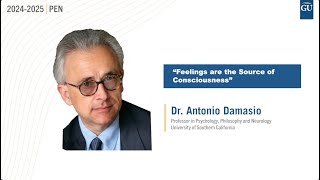 PEN DLS Series Dr Antonio Damasio [upl. by Eadahc]