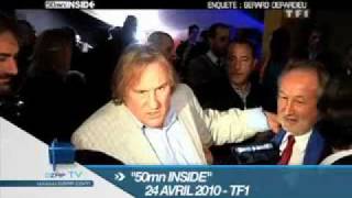 Depardieu traite une journaliste de salope [upl. by Stormi]