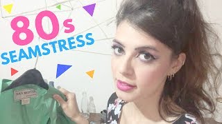 ASMR  80s Seamstress Roleplay [upl. by Yrek28]