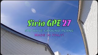 Sirio GPE 27 CB Radio Base Antenna [upl. by Enirak276]