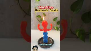 Brilliant DIY Candle Design  candle Smelting Teqnique tiktok diy reels candleideas diycandle [upl. by Lyrej]