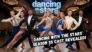 Dancing With the Stars Season 33 Cast Revealed [upl. by Atiuqat]