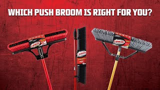 Which Push Broom is Right For You [upl. by Cookie27]