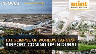 Dubais New Airport Will Have 400 Terminal Gates A Whole City Around It  D33 Economic Agenda [upl. by Paryavi]