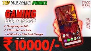 TOP 5 BEST GAMING PHONE UNDER 10000 IN 2023 6GB  128GB BEST GAMING PHONE UNDER 10K FOR FF BGMI [upl. by Netnerb]