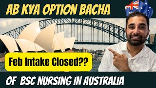 JULY 2024 INTAKE BSC NURSING IN AUSTRALIA [upl. by Daas581]