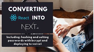 Converting React into Nextjs  Events App  Bcrypt  Deploying to Vercel  4K [upl. by Dylane226]