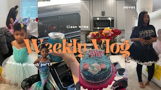 Amelias Bday Clean wme Smile 2 He cooks for me Grocery family of 5 voted amp more Weekly vlog [upl. by Nairod69]