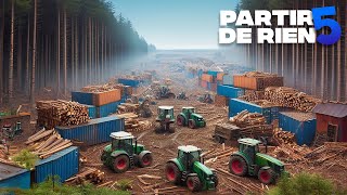 RASER une FORET pour installer ma ferme   Partir De Rien Saison 5 86  Farming Simulator 22 [upl. by Clotilde]