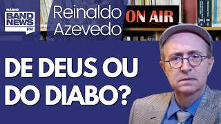 Reinaldo – Alguns “bolsonaristas de Deus” se incomodam com oração por Lula [upl. by Fotinas588]