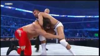 The Great Khali VS Jinder Mahal  SmackDown 10022012 [upl. by Suiramad]