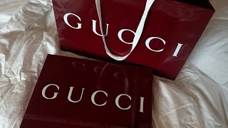 New Gucci Bag Reveal and Hermes Unboxing [upl. by Eniamor954]