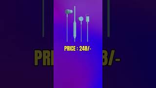 BEST TYPE C WIRED EARPHONES UNDER 300 [upl. by Kciredes500]