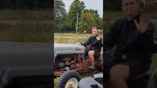 Test driving the 1953 Ford Golden Jubilee tractor shorts opportunity sonchristopherjonathon [upl. by Laeira355]