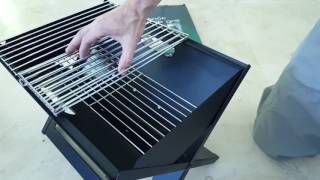 Unboxing of Fire Sense Notebook Charcoal Grill [upl. by Ecnedac]