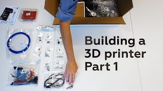 Building the Velleman K8200 3D printer  Part 1 Unboxing [upl. by Finn]