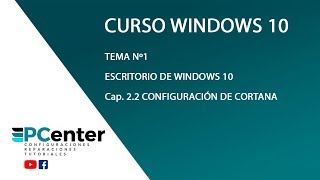 Configuración de Cortana [upl. by Carbo]